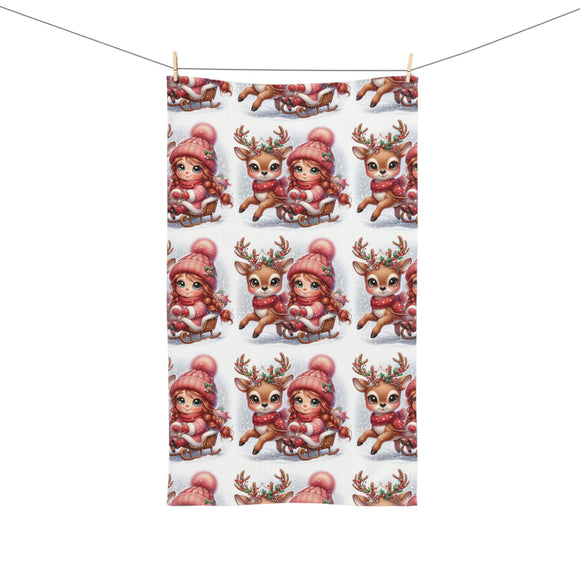 Hand Towel - Christmas Toddler