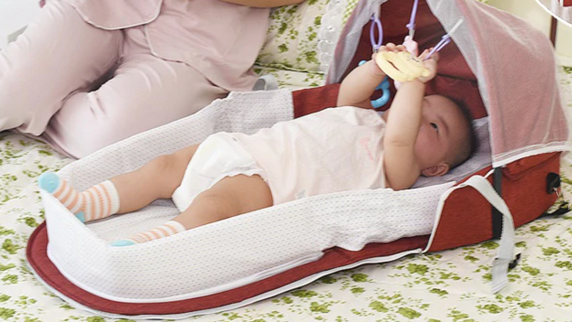 Multi-function  Foldable Travel Baby Bed