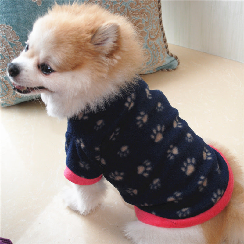 Warm Fleece Pet / Dog  Coat