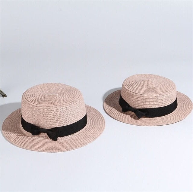 Mother & Child Casual Panama Style Hat