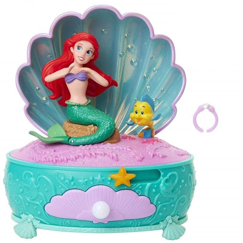Genuine Disney 30th Anniversary The Little Mermaid Princess  Pearl Jewelry Box
