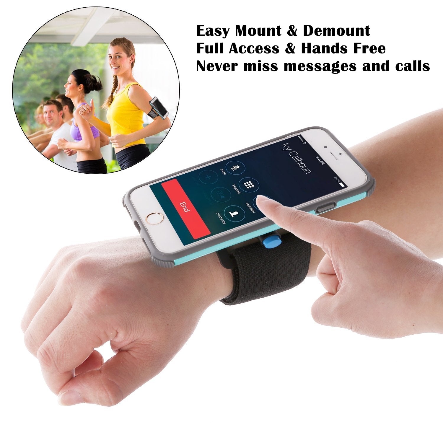 Fitness Quick Release Armband Phone Holder