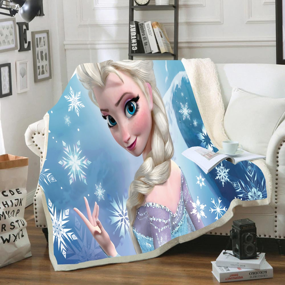 Frozen Warm Fleece Blanket