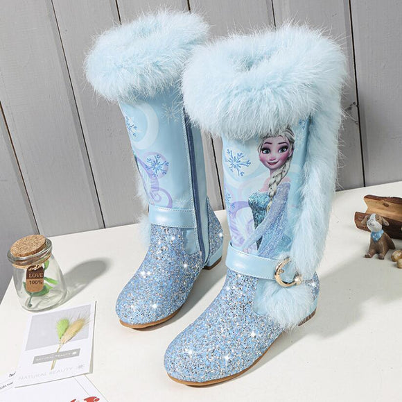 Elsa Princess High Boots