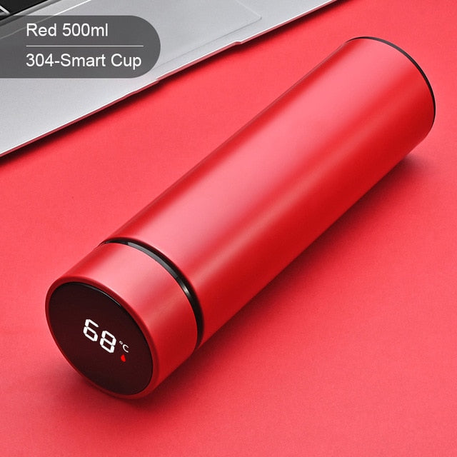 Temperature Display Stainless Steel Thermos