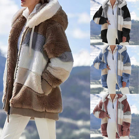 Women's Chic Winter Hooded Coat