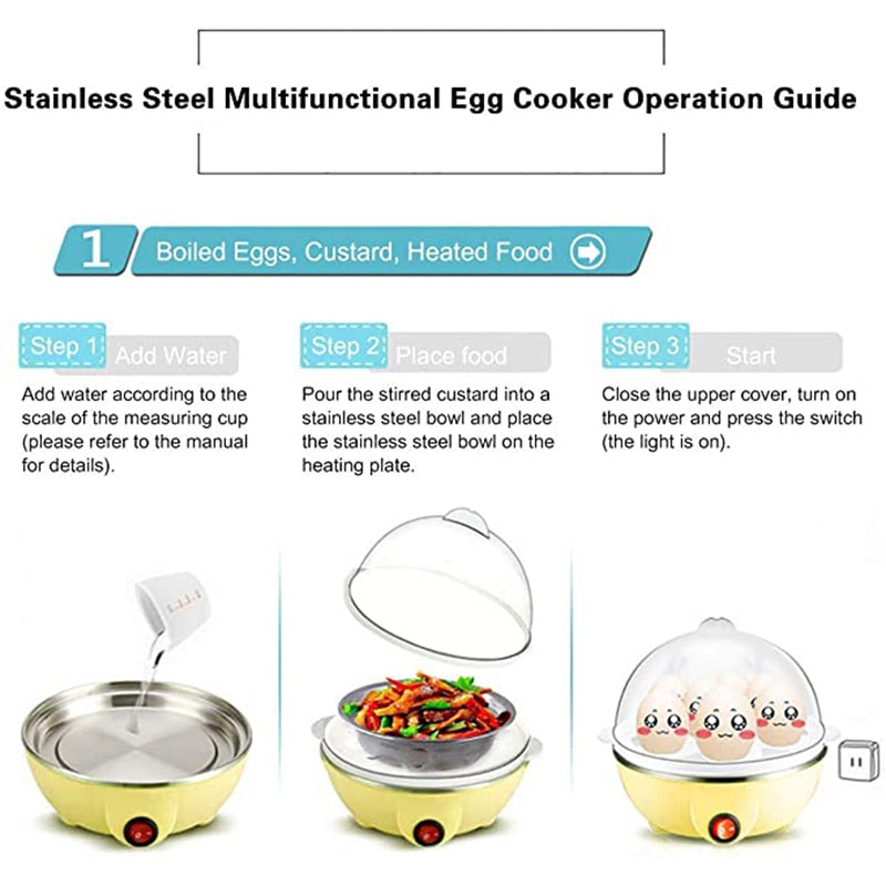 Multi Function Electric Egg Cooker