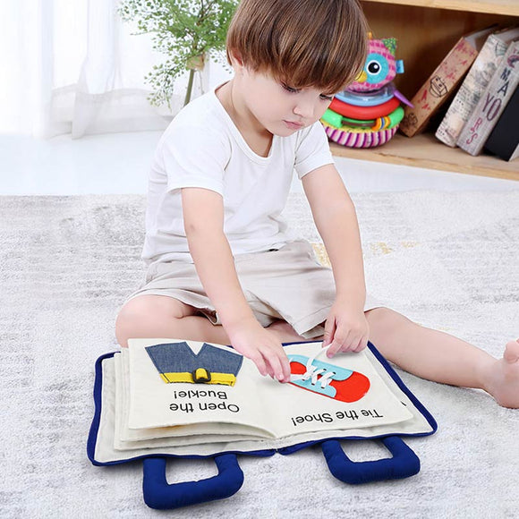 Soft Touch and Feel Activity Cloth Book