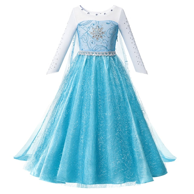 Princess Elsa Frozen Dress Up Costume