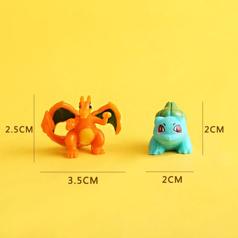 144  Pokemon minIature characters