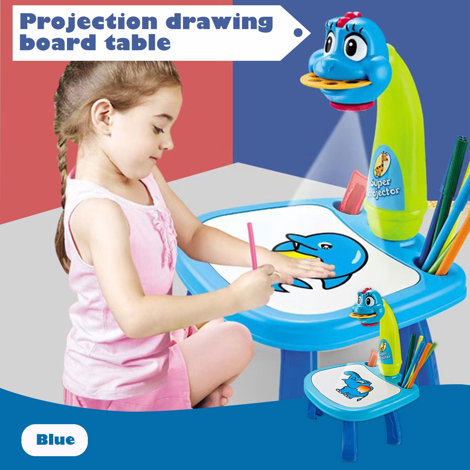 Children LED Projection Drawing Board – LeKooky Obsession
