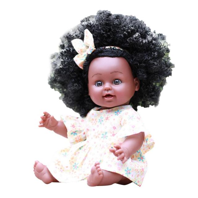 Black Reborn  Silicone Doll