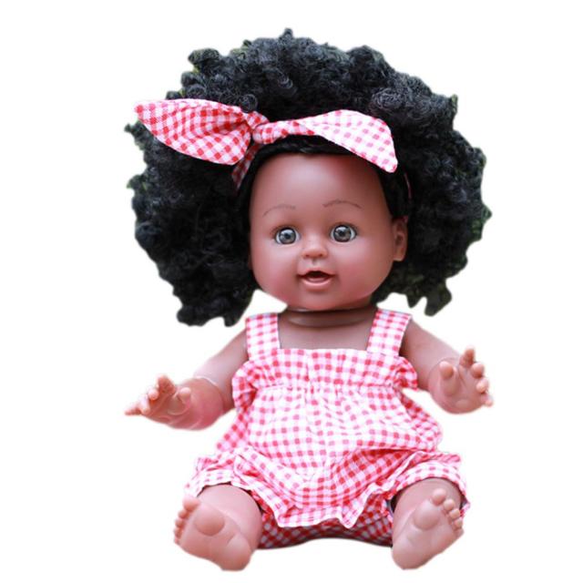 Black Reborn  Silicone Doll