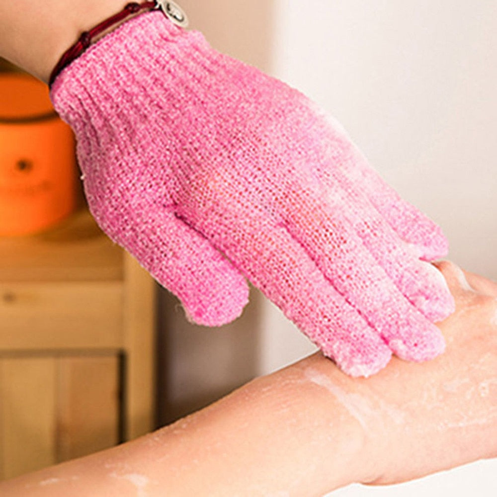 1Pair Exfoliating Shower Glove