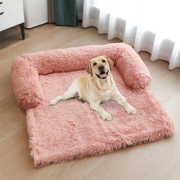 Warm Plush Dog Bed