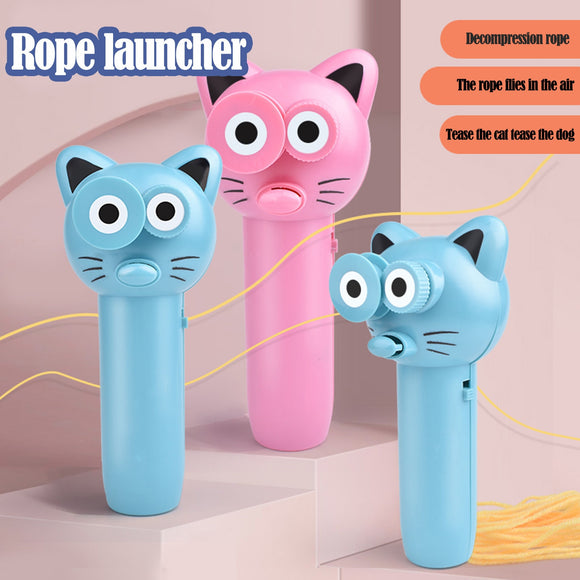 Cat Rope Launcher Toy