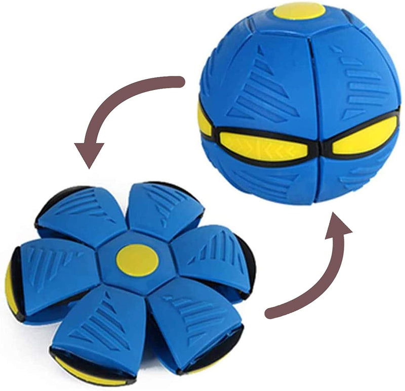 Flying UFO Flat Throw Disc Ball With LED Light