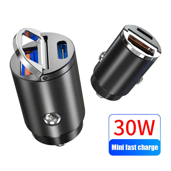 Mini Stealth USB Car Quick Charger